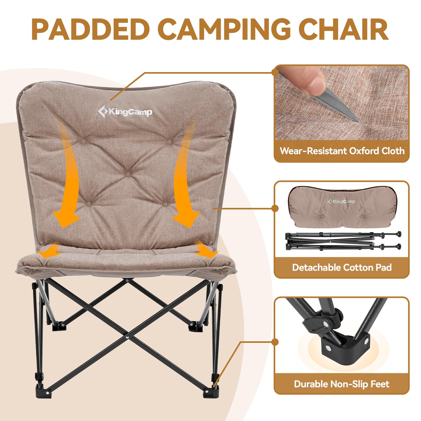 KingCamp Butterfly Folding Camping Chair