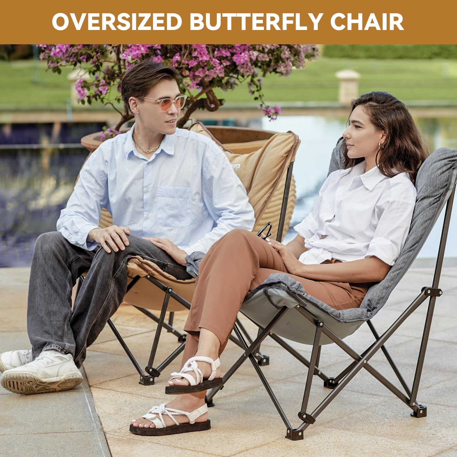 KingCamp Butterfly Folding Camping Chair