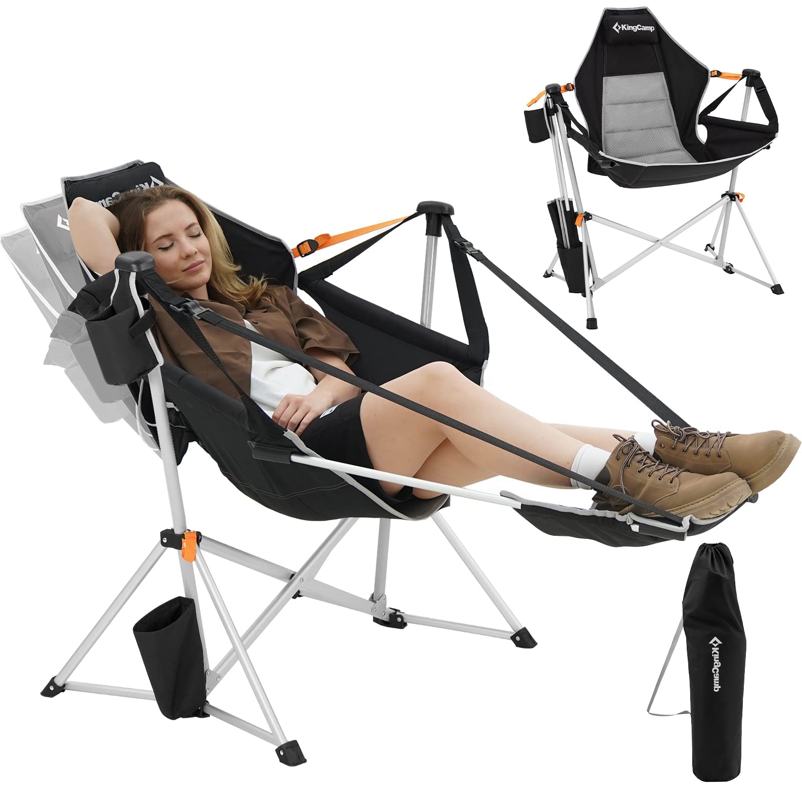 KingCamp Orchid C20 Hammock Chair with Footrest – kingcampoutdoors