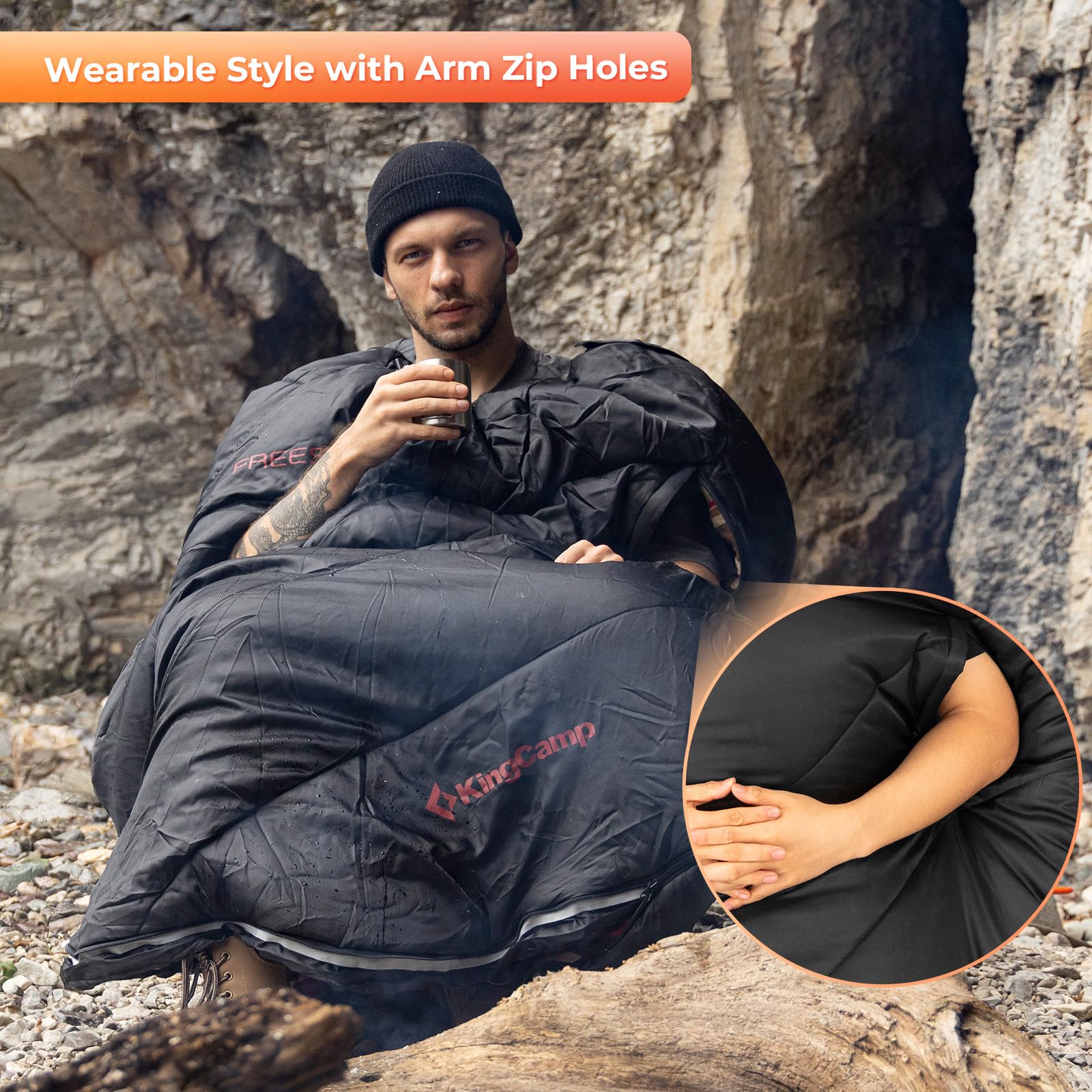 sleeping bag for camping