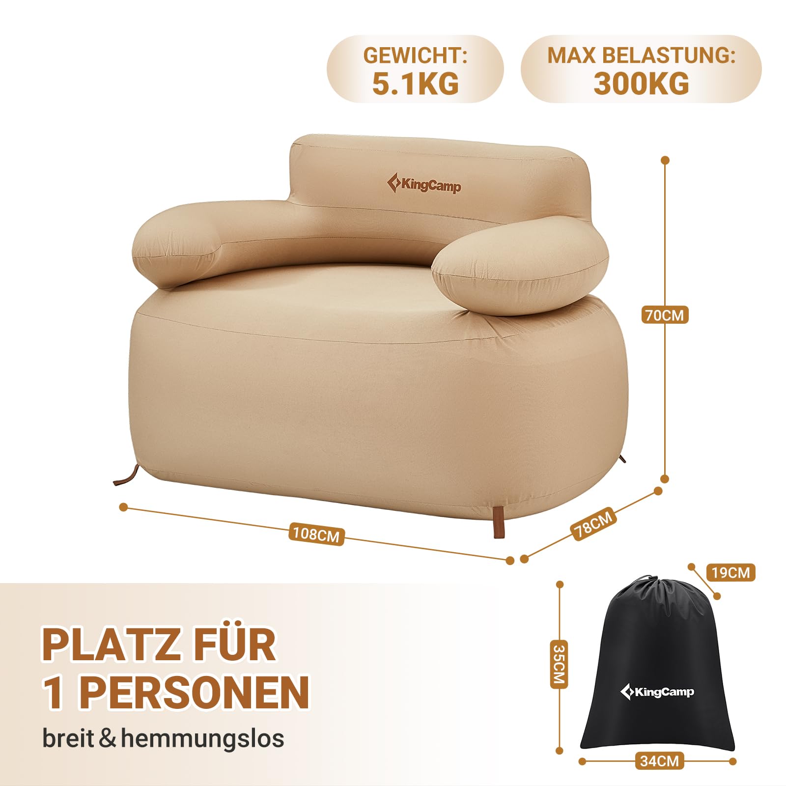 sofa aufblasbar