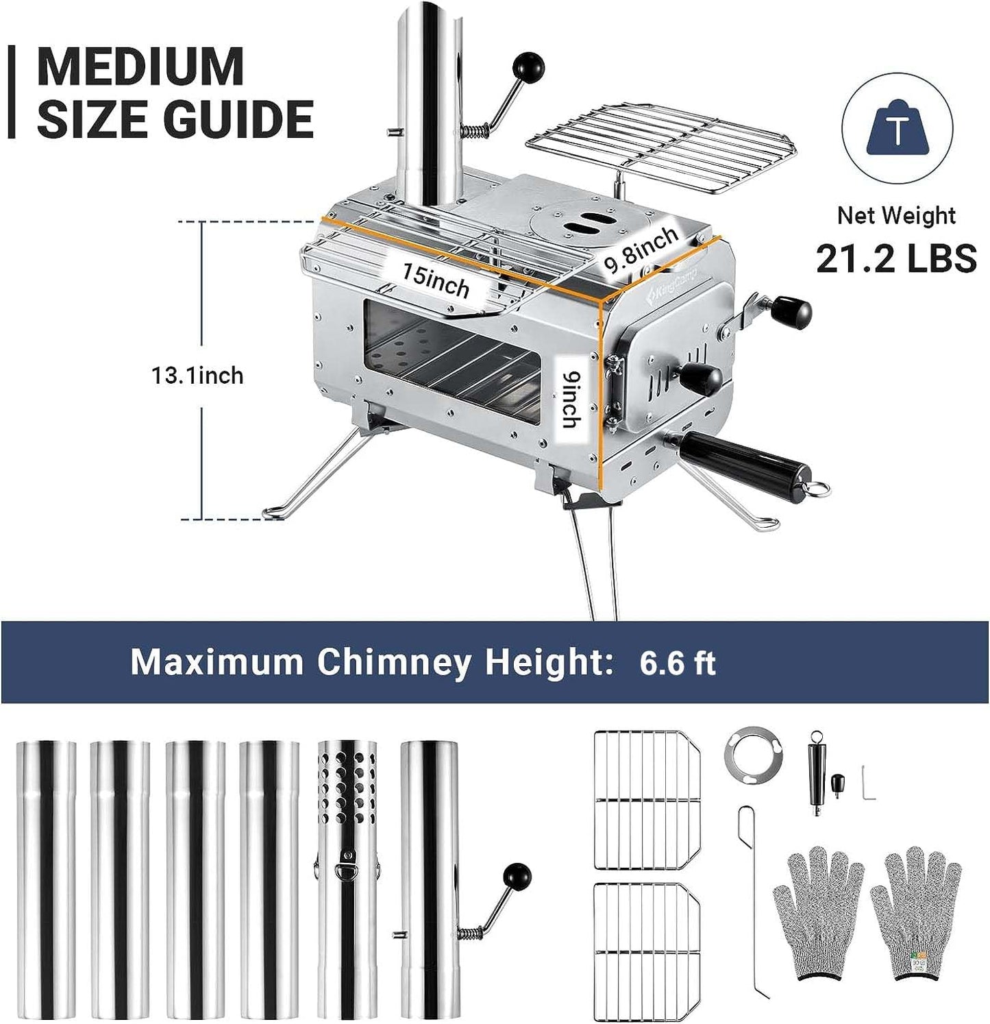 KingCamp Surefire Tent Stove