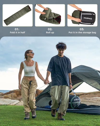 KingCamp FREESPACE 250D Double-Sized Sleeping Bag