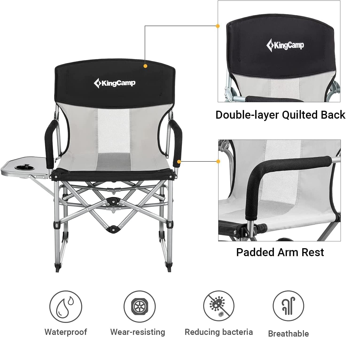 KingCamp Mesh Folding Camping Chair