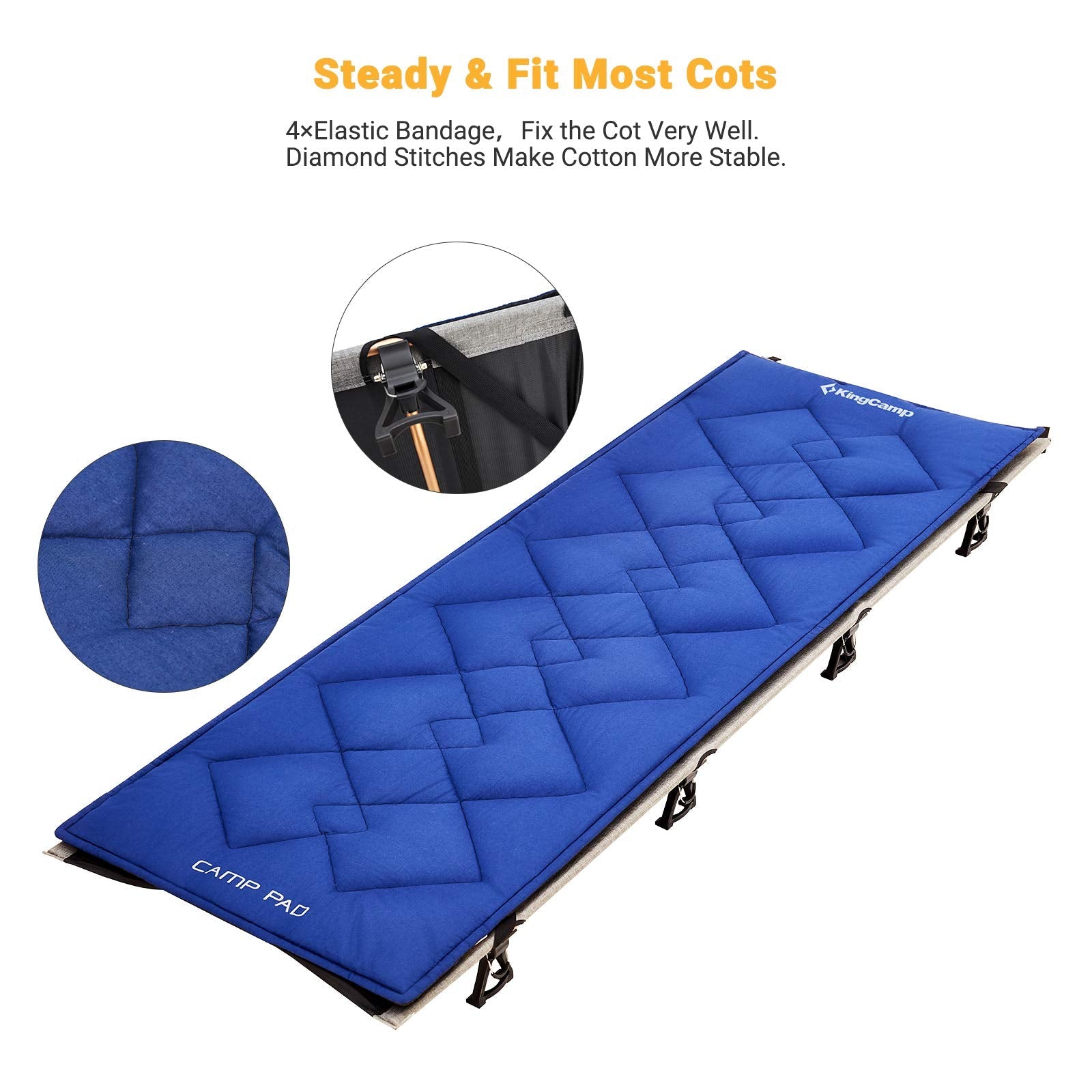 KingCamp Cot Pad for Camping