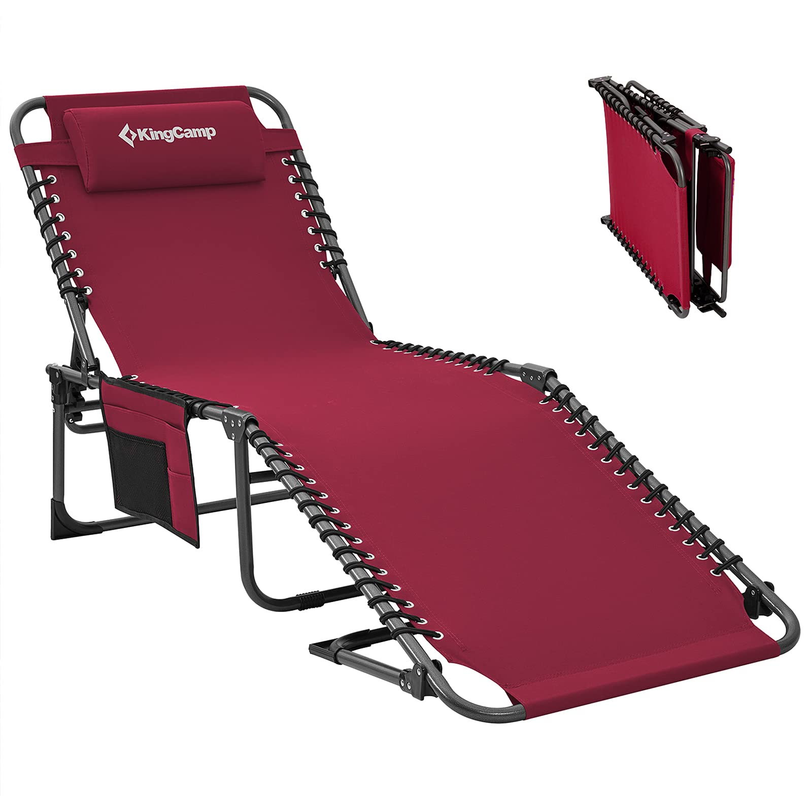 KingCamp 4-Position Folding Chaise