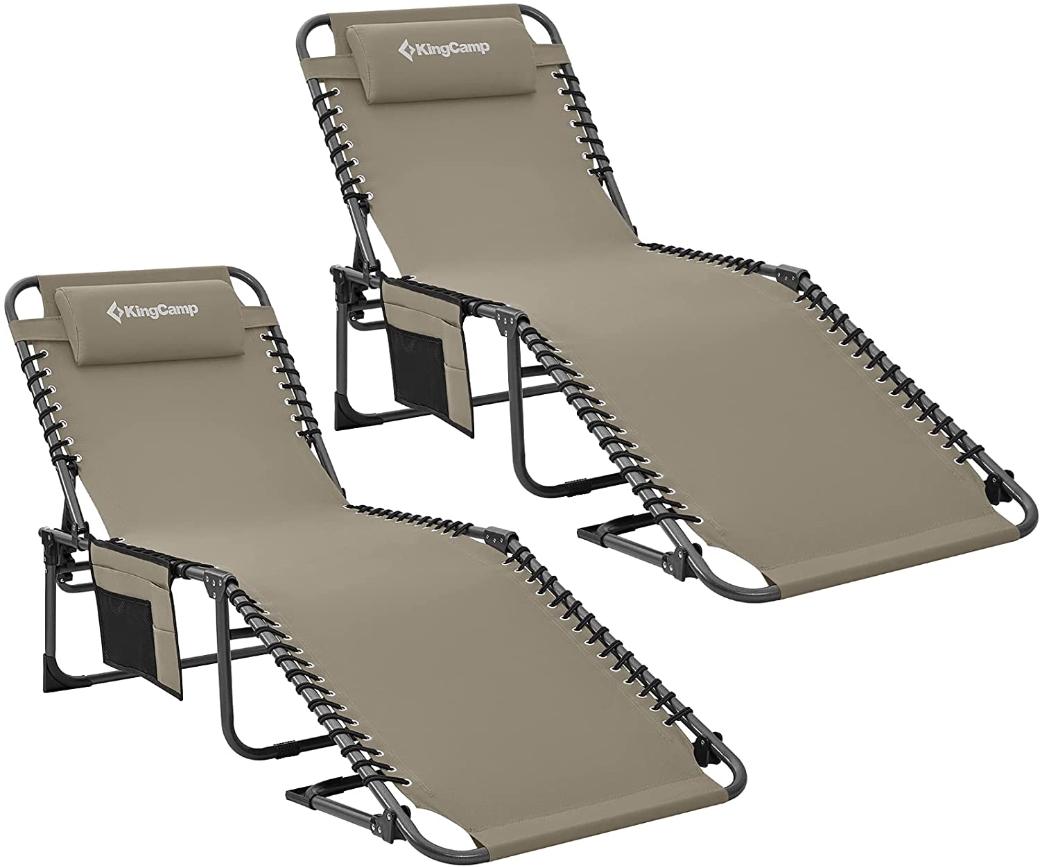 KingCamp 4-Position Folding Chaise