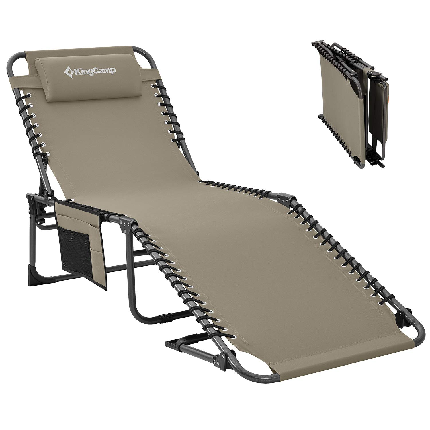 KingCamp 4-Position Folding Chaise