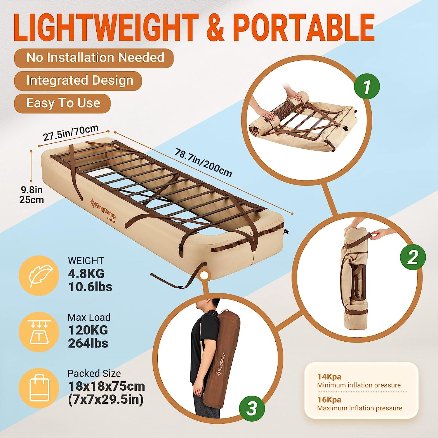 inflatable air mattress