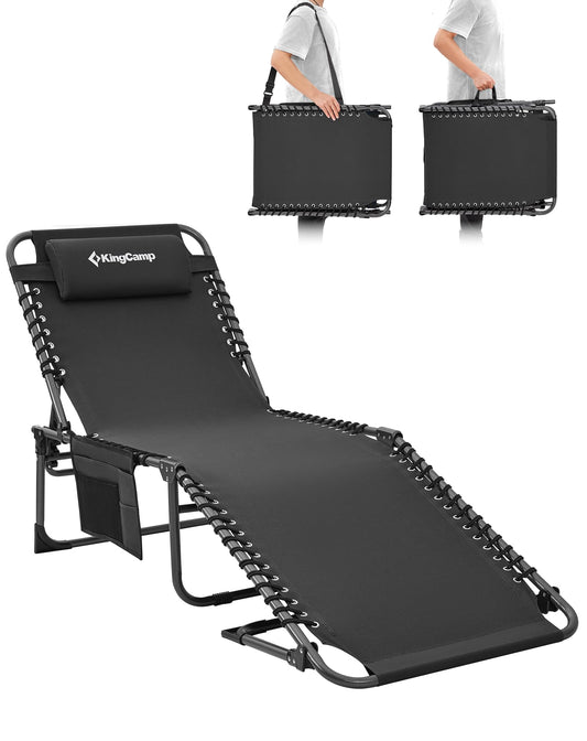 NEW | KingCamp Magnolia B40 Lounge Chair – 5-Position Adjustable Recliner