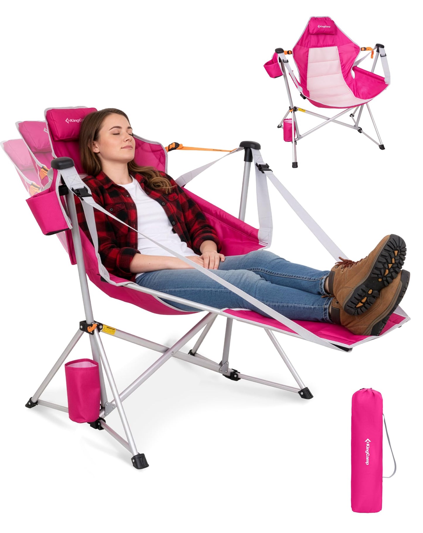 KingCamp Orchid C20 Hammock Chair with Footrest