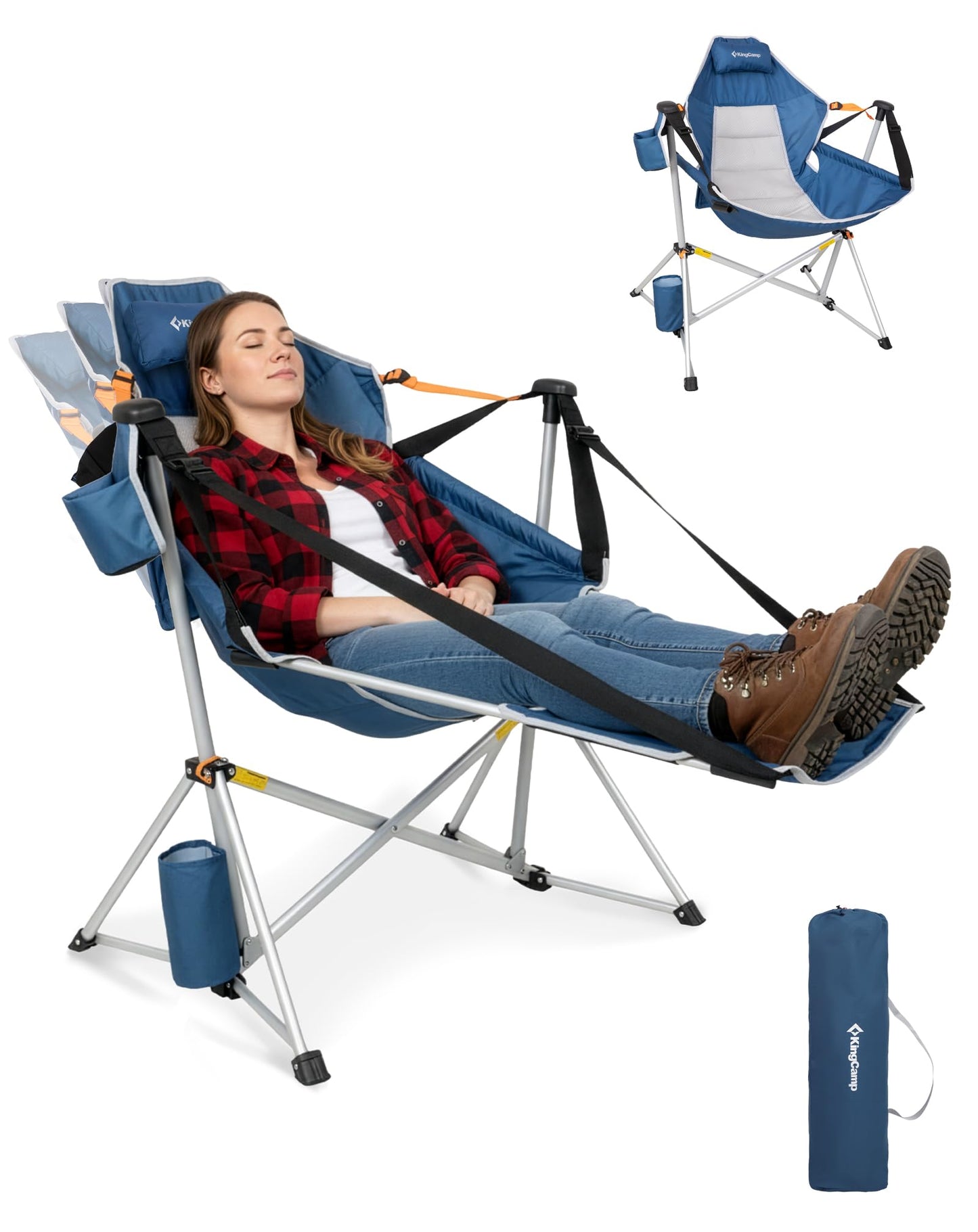 KingCamp Orchid C20 Hammock Chair with Footrest