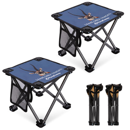 NEW | KingCamp MINI STOOL 2 Pack Folding Camping Stool