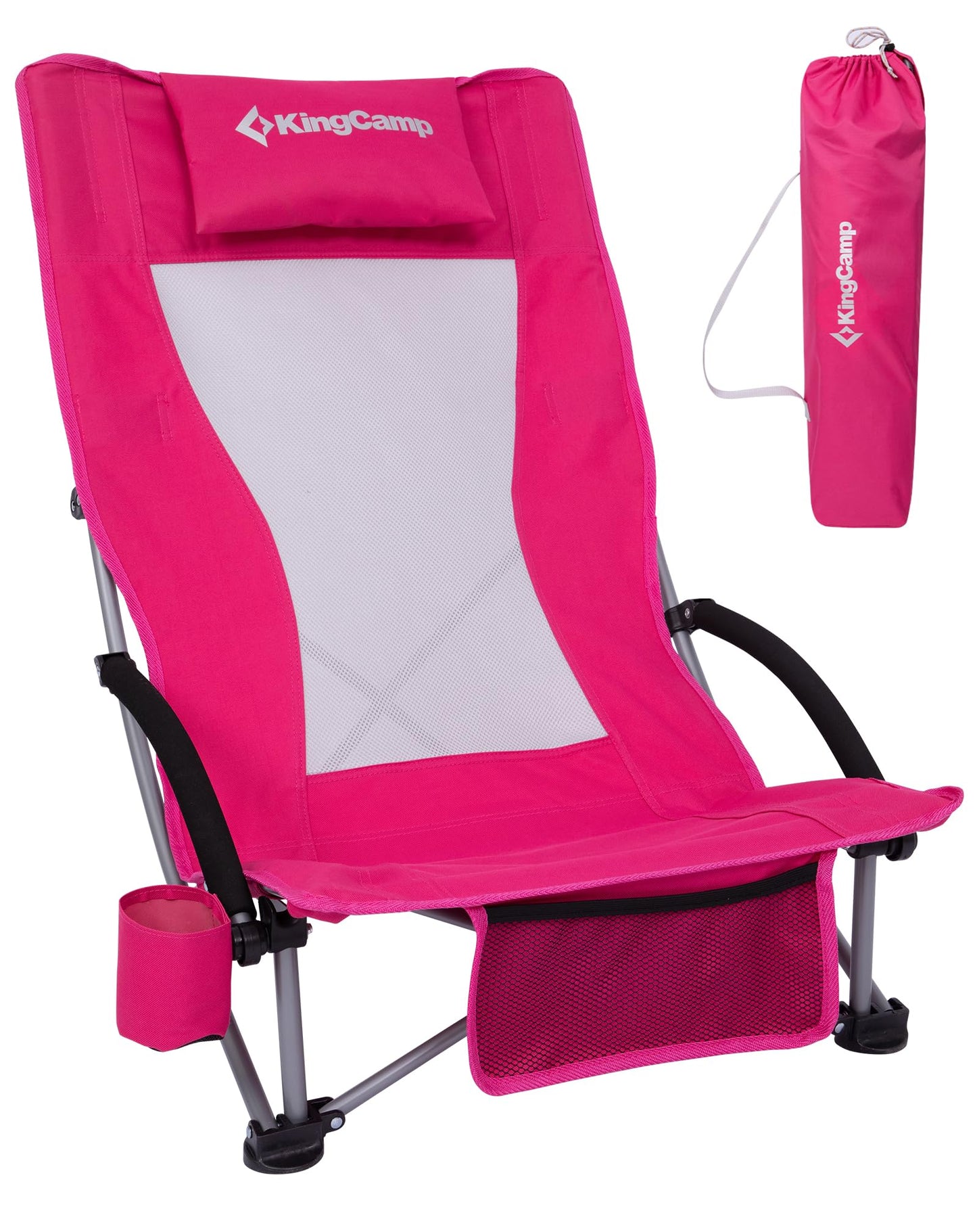KingCamp High Mesh Back Beach Folding Chair