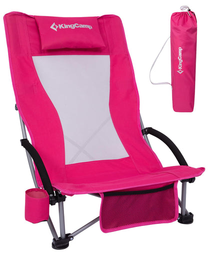 KingCamp High Mesh Back Beach Folding Chair