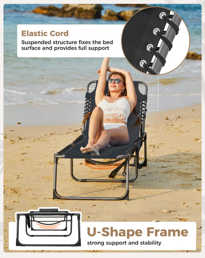 NEW | KingCamp Magnolia B40 Lounge Chair – 5-Position Adjustable Recliner