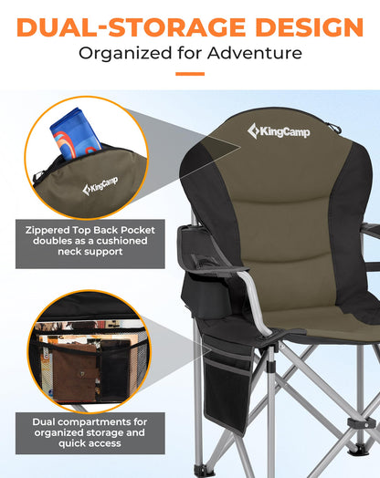 KingCamp Lumbar Support Oversized Chair
