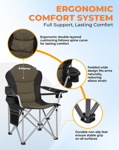 KingCamp Lumbar Support Oversized Chair