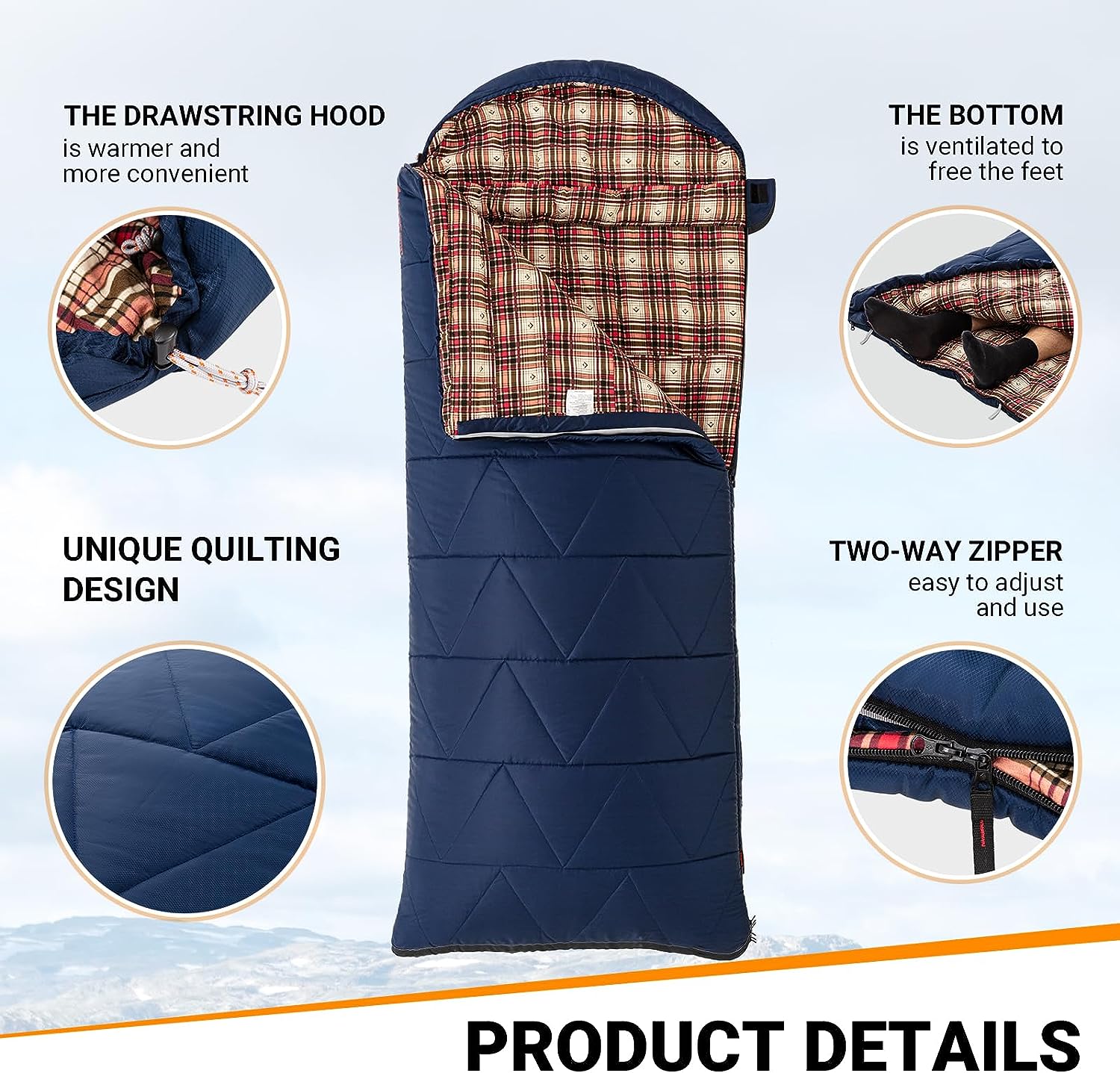 large sleeping bag