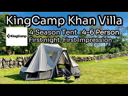 KingCamp Khan Villa 4-Season 4-6 Person Bell Tent