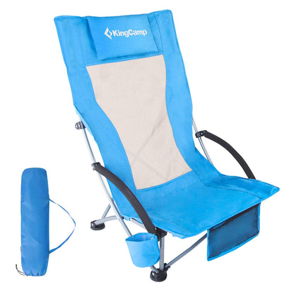 KingCamp High Mesh Back Beach Folding Chair